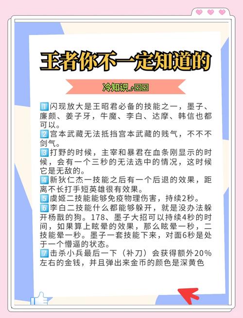 王者荣耀有哪些基本知识_王者荣耀基本知识新手必备20条知识