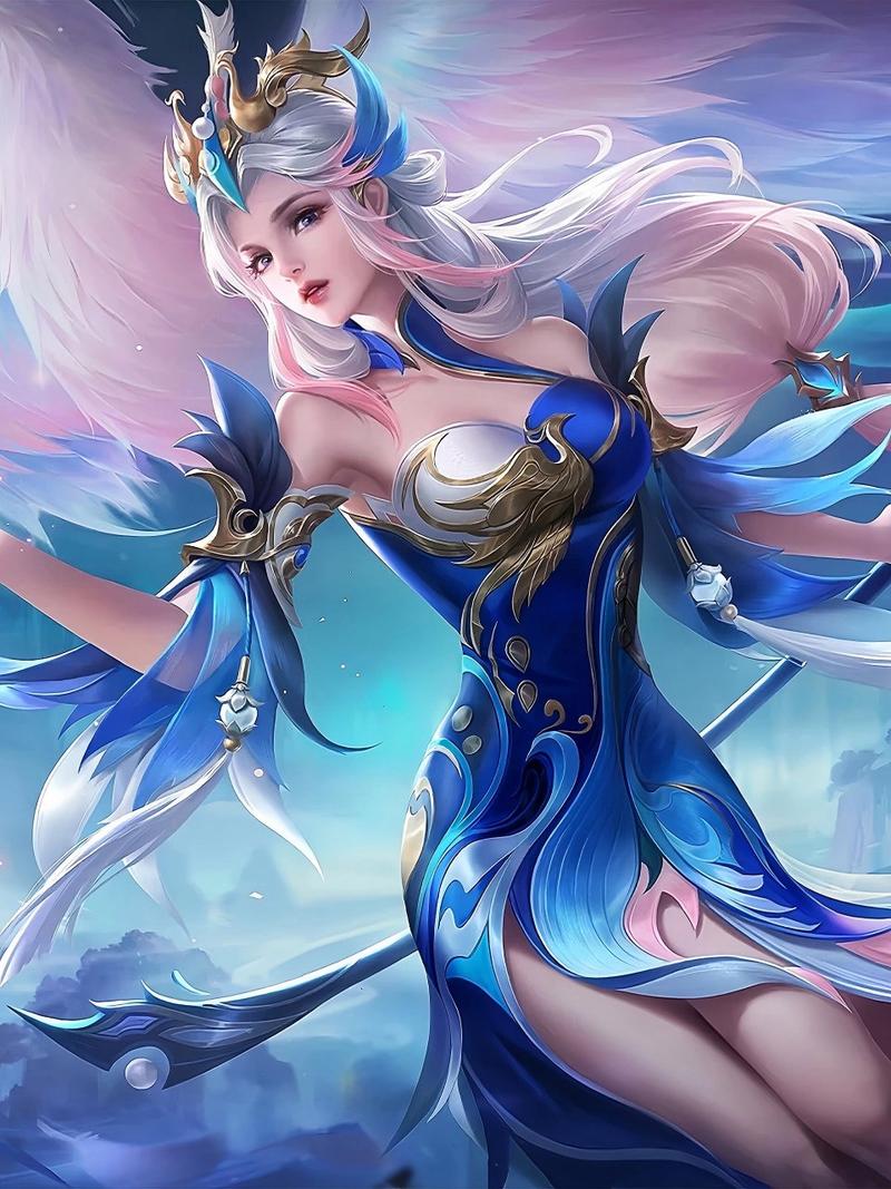 求王者荣耀艾琳女武神的原画壁纸,横版的,谢谢